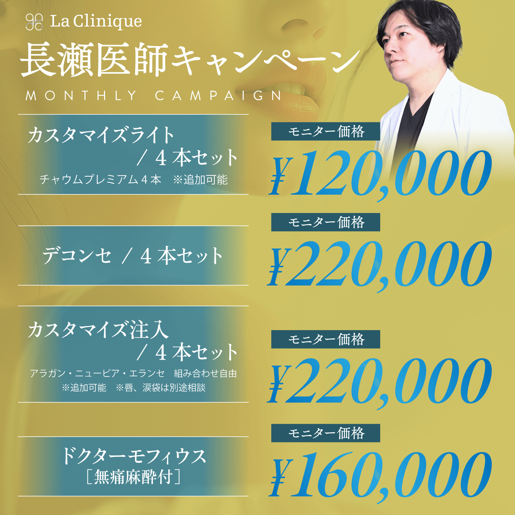 長瀬医師キャンペーン